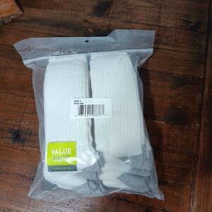 socks white mens 6 pack